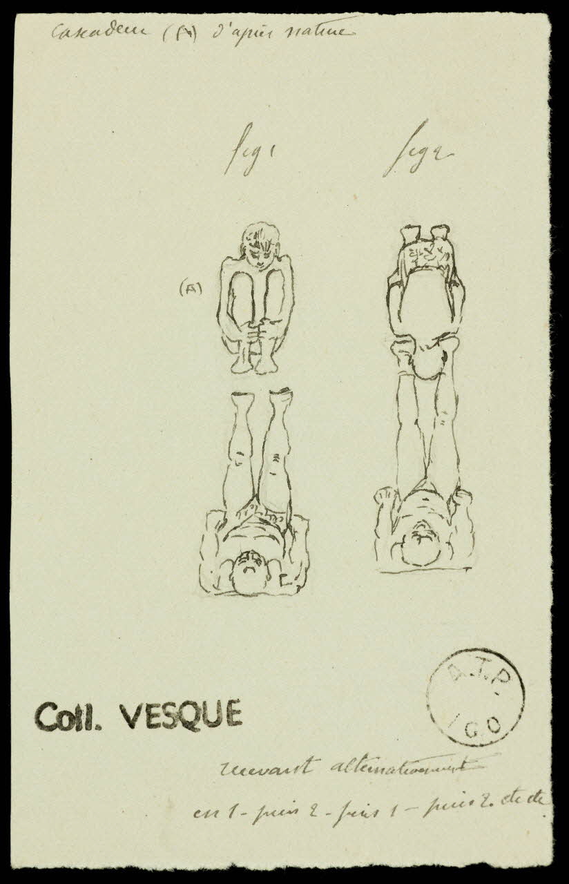 partie d'un ensemble de dessins Hammamura 1968.102.1866.2 Photo Mucem
