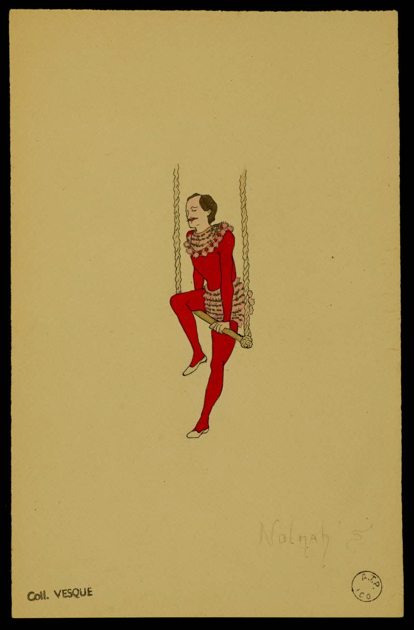 partie d'un ensemble de dessins Nolnah 1968.102.1868.4 Photo Mucem