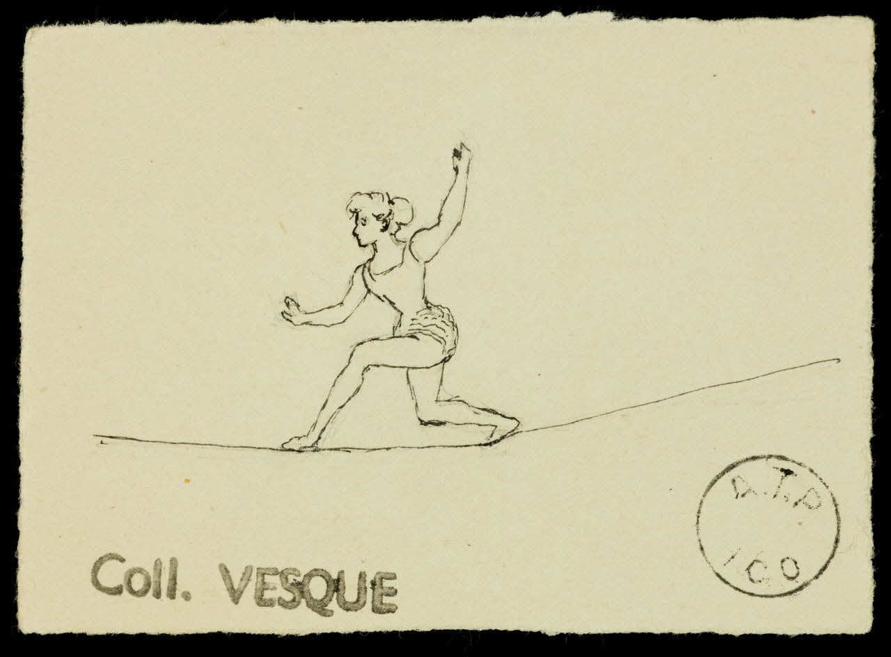 partie d'un ensemble de dessins Miss Hanna 1968.102.1870.13 Photo Mucem