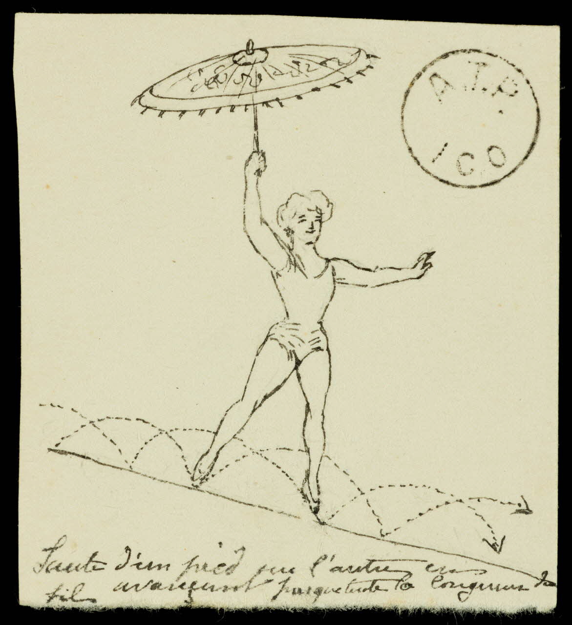 partie d'un ensemble de dessins Miss Hanna 1968.102.1870.17 Photo Mucem
