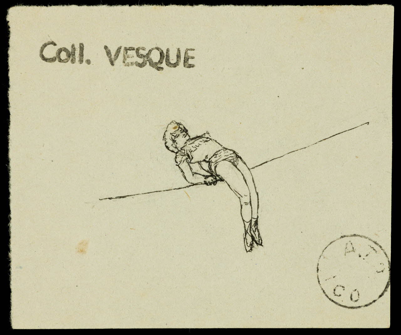 partie d'un ensemble de dessins Miss Hanna 1968.102.1870.8 Photo Mucem