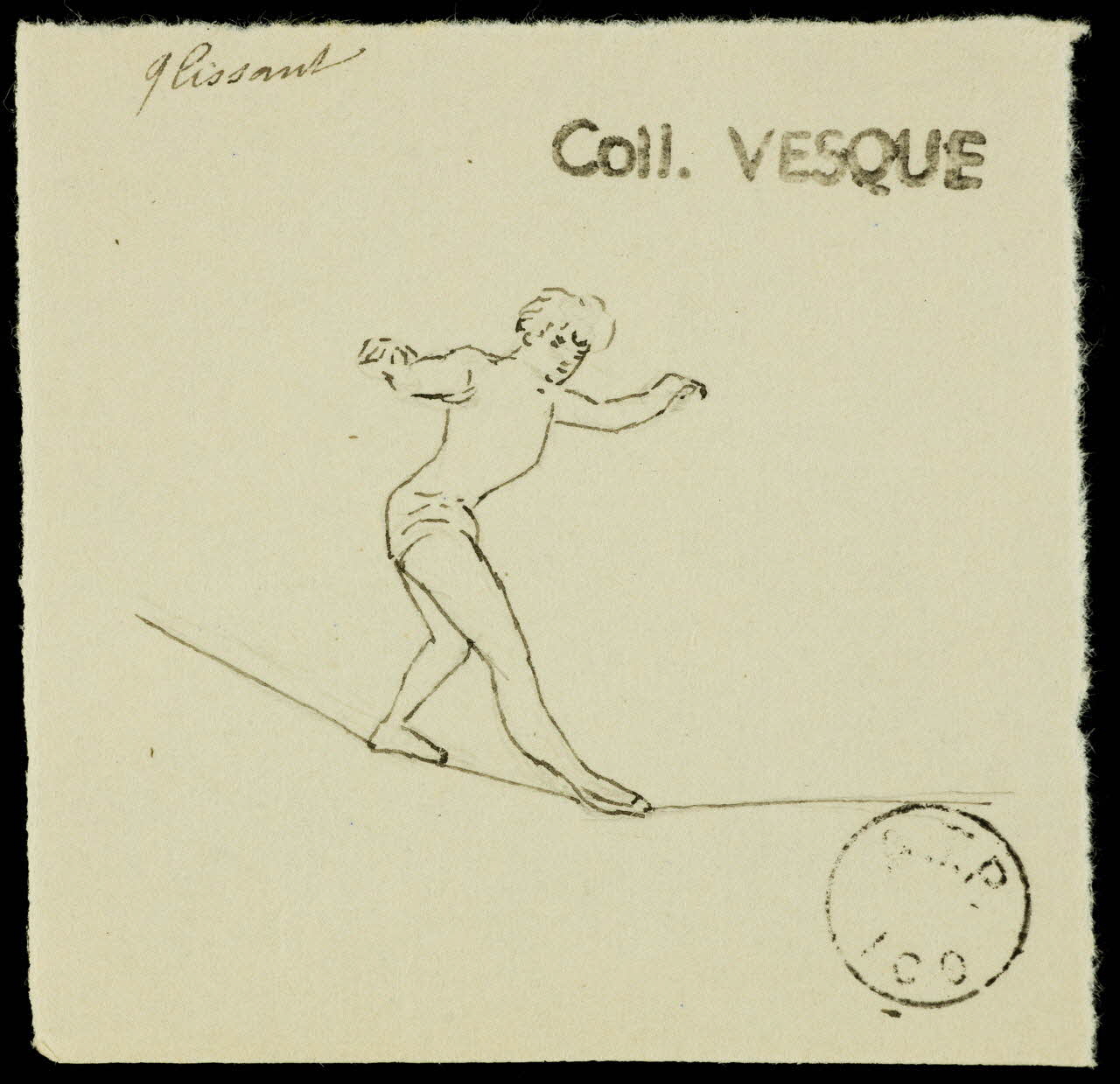 partie d'un ensemble de dessins Miss Hanna 1968.102.1870.9 Photo Mucem