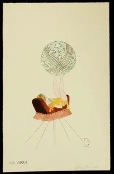 partie d'un ensemble de dessins Miss Hanna 1968.102.1871.1 Photo Mucem