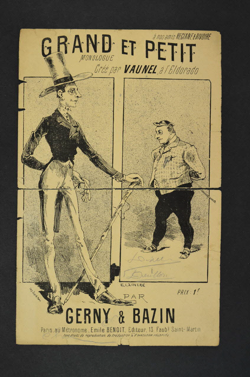 MONOLOGUE petit format 1965.151.56 Photo Mucem