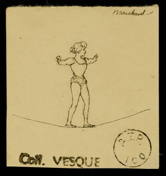 partie d'un ensemble de dessins Miss Hanna 1968.102.1880.10  Photo Mucem