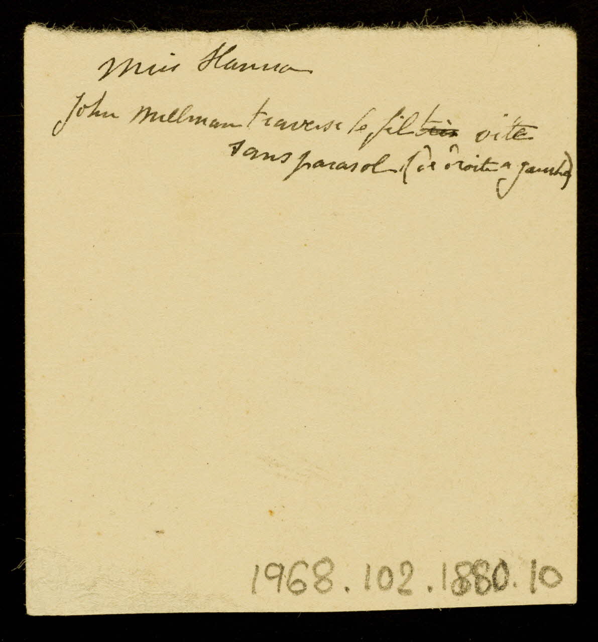 partie d'un ensemble de dessins Miss Hanna 1968.102.1880.10 Photo Mucem