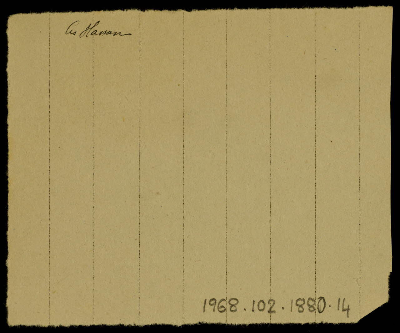 partie d'un ensemble de dessins Les Hassan 1968.102.1880.14 Photo Mucem