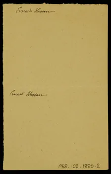 partie d'un ensemble de dessins Ernest Hassan  Les yeux bandés 1968.102.1880.2 Photo Mucem