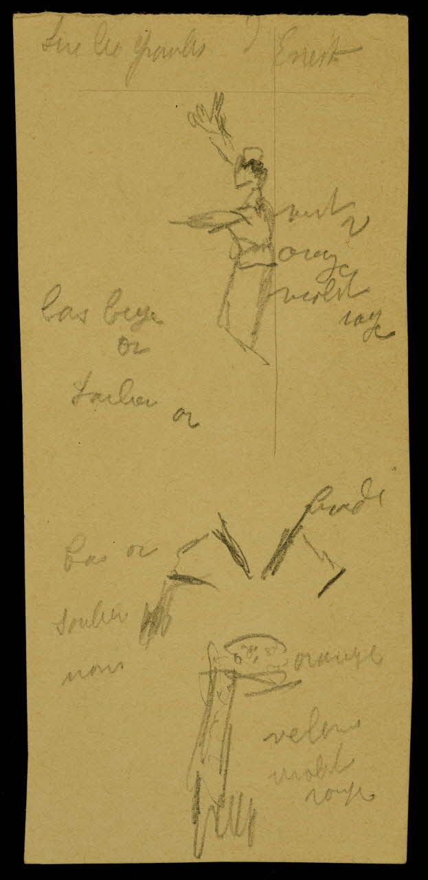 partie d'un ensemble de dessins Ernest 1968.102.1882.6  Photo Mucem