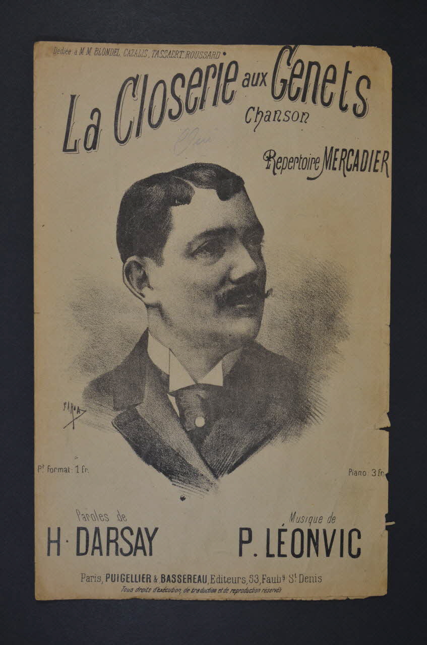 chanson petit format 1966.153.27 Photo Mucem