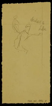 partie d'un ensemble de dessins Hassan 1968.102.1882.9 Photo Mucem