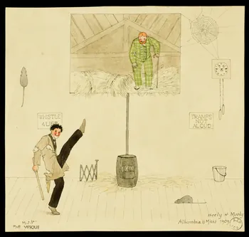 partie d'un ensemble de dessins Heely et Meely 1968.102.1886.3 Photo Mucem