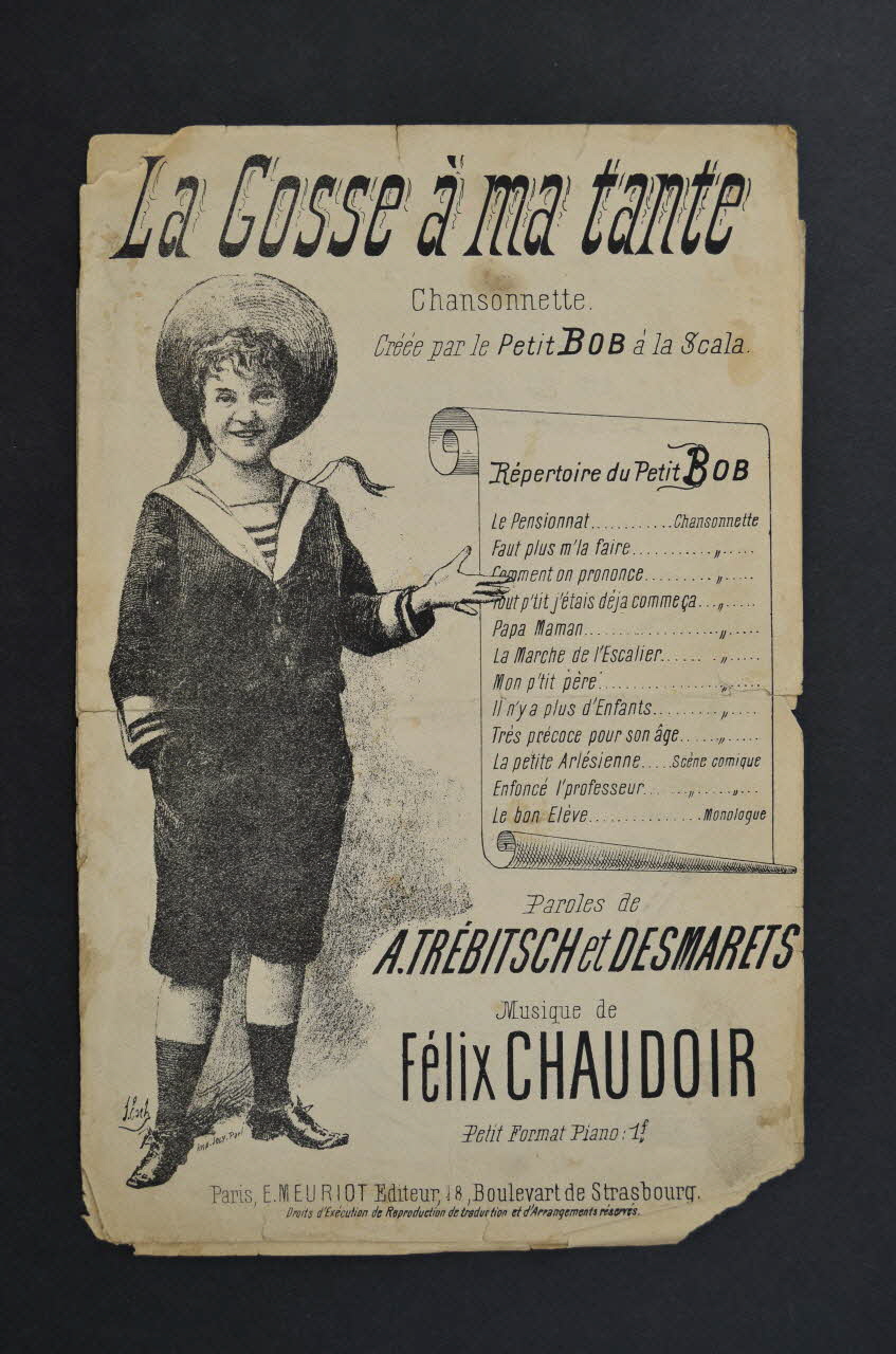 chanson petit format 1966.153.3 Photo Mucem