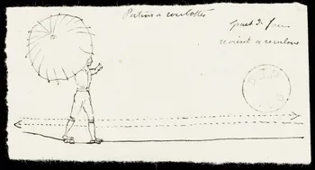 partie d'un ensemble de dessins Patins à roulettes 1968.102.1906.7 Photo Mucem