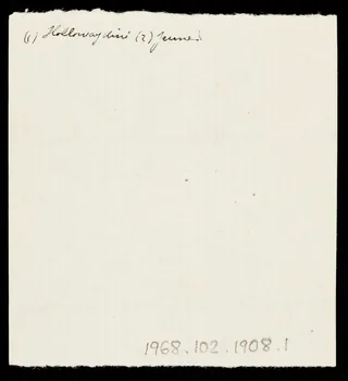 partie d'un ensemble de dessins Holloway 1968.102.1908.1  Photo Mucem