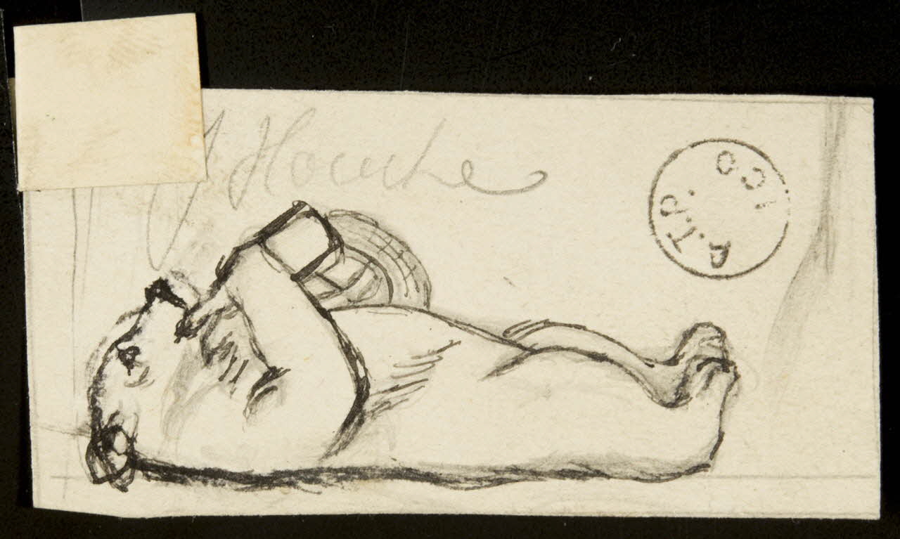 partie d'un ensemble de dessins J. Houcke 1968.102.1915.1 Photo Mucem