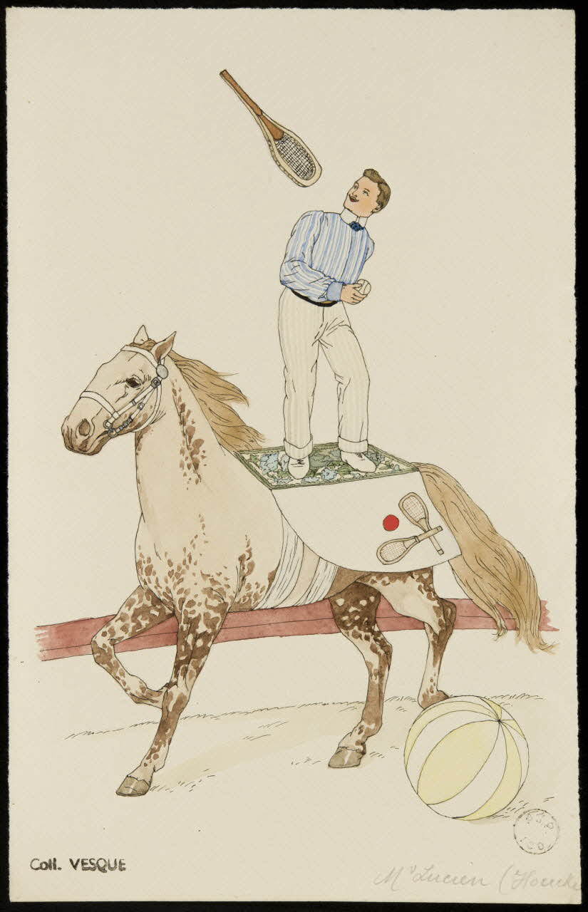 partie d'un ensemble de dessins Mr Lucien Houcke 1968.102.1921.2 Photo Mucem