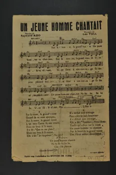 chanson petit format 1966.153.30 Photo Mucem