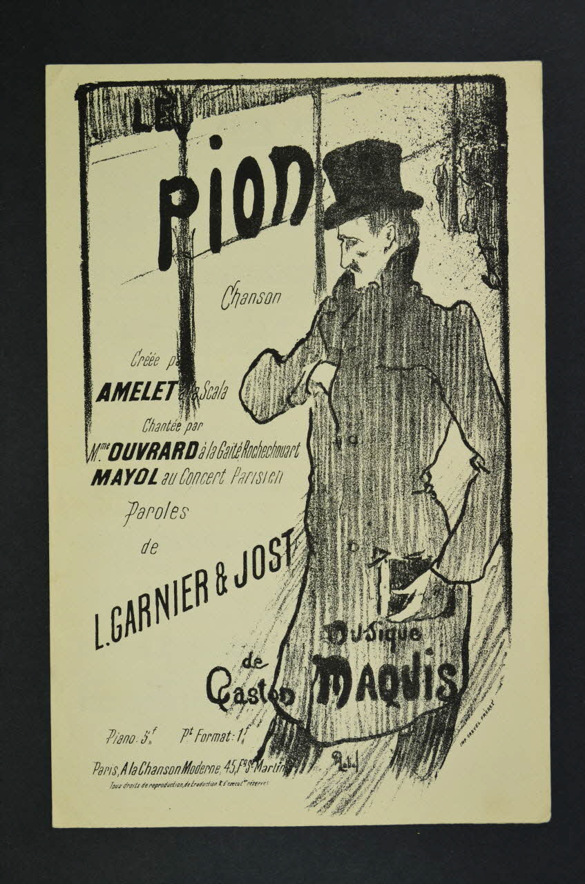 chanson petit format 1965.151.61 Photo Mucem