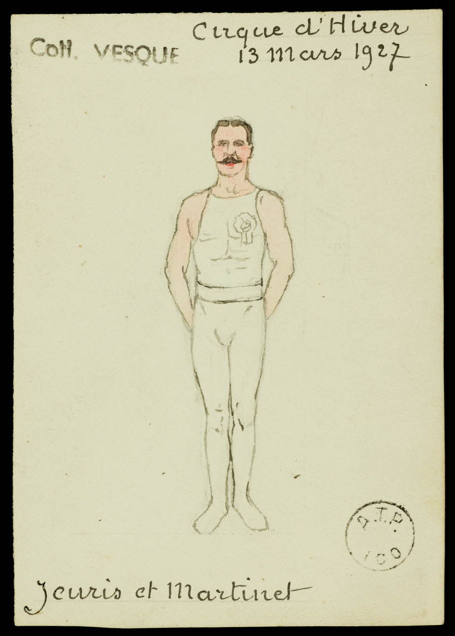 partie d'un ensemble de dessins Jeuris et Martinet 1968.102.1953 Photo Mucem
