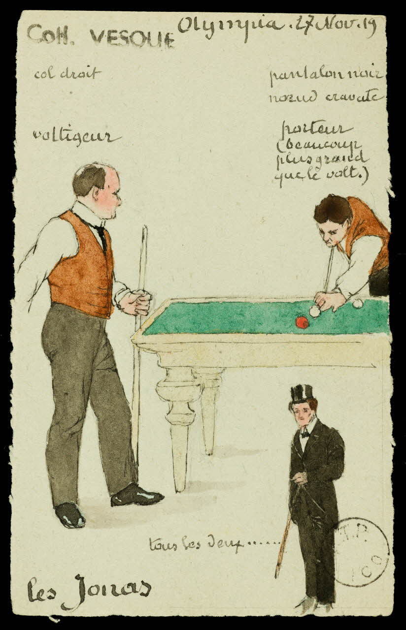 partie d'un ensemble de dessins les Jonas 1968.102.1956.2 Photo Mucem