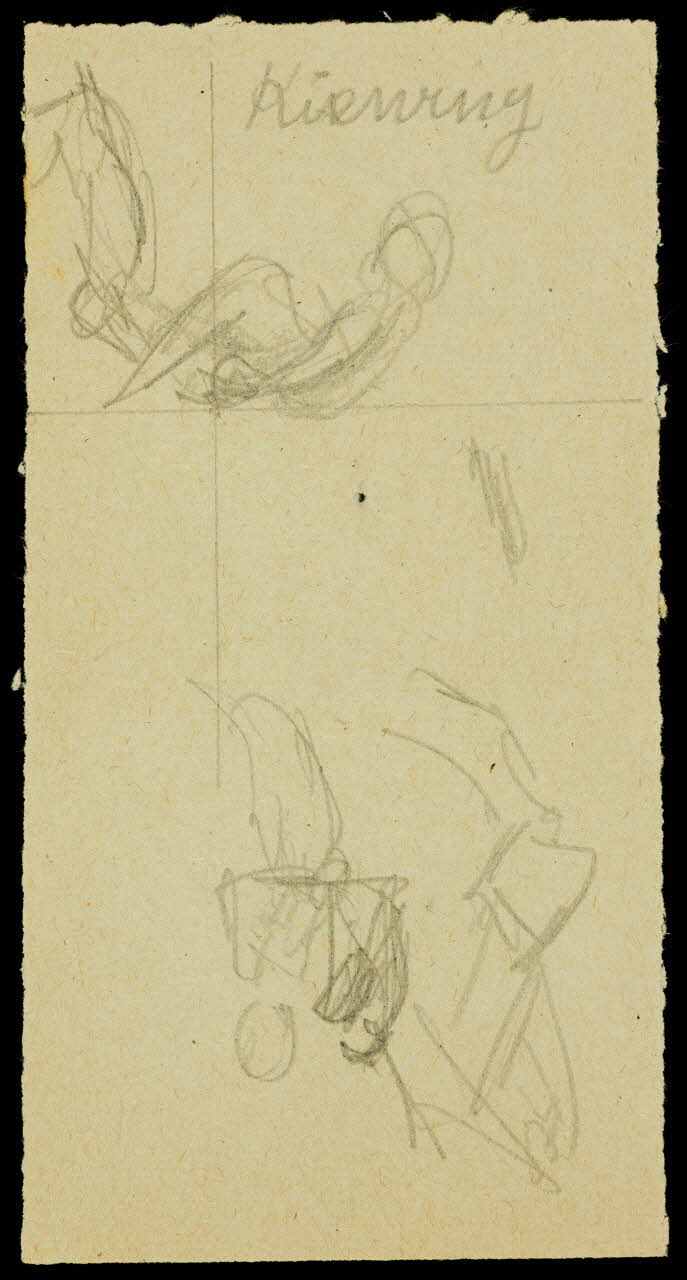 partie d'un ensemble de dessins Kiewing 1968.102.1989.5 Photo Mucem