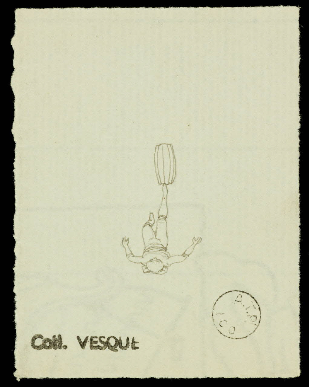 partie d'un ensemble de dessins Kobes 1968.102.1997 Photo Mucem