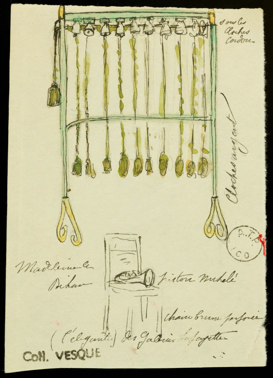 partie d'un ensemble de dessins Madeleine le  Bihan 1968.102.2030.1 Photo Mucem