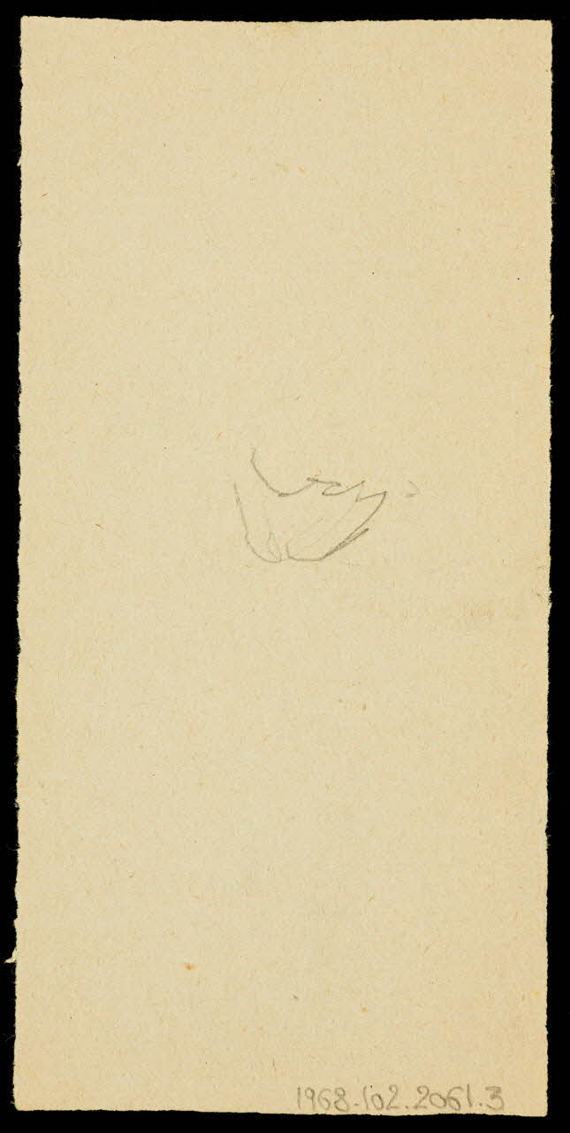 partie d'un ensemble de dessins Ebauche de figure 1968.102.2061.3 Photo Mucem