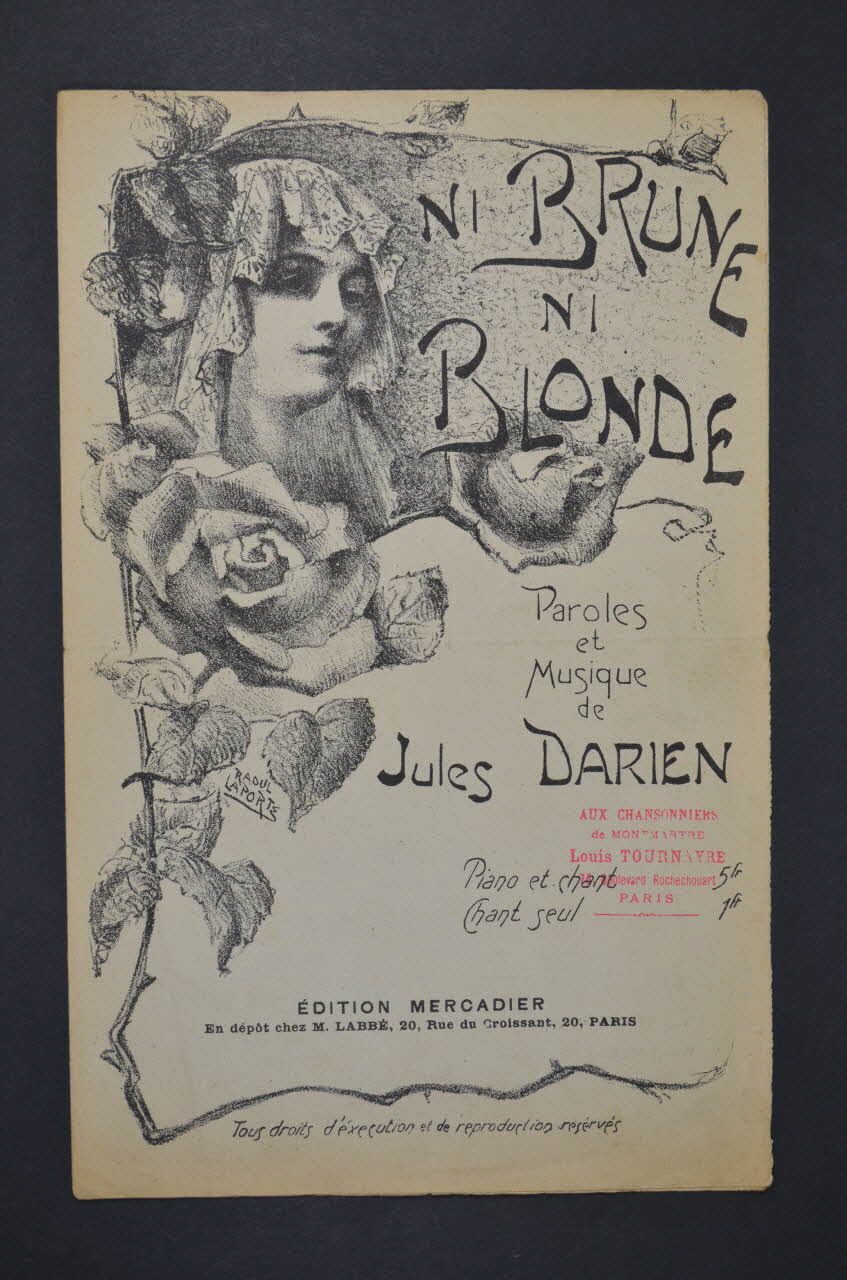 chanson petit format 1966.153.8 Photo Mucem