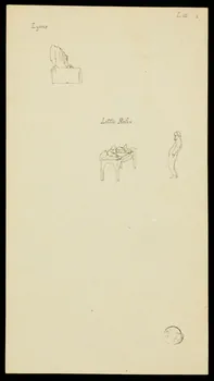 partie d'un ensemble de dessins Lyons  Little Rofix 1968.102.2063.2  Photo Mucem
