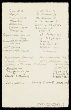 partie d'un ensemble de dessins Les Londonnia 1968.102.2068.4 Photo Mucem