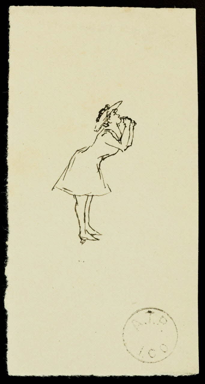 partie d'un ensemble de dessins Les 3 Lorraines 1968.102.2078.1 Photo Mucem