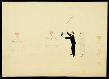 partie d'un ensemble de dessins E.P. Loyal 1968.102.2095 Photo Mucem