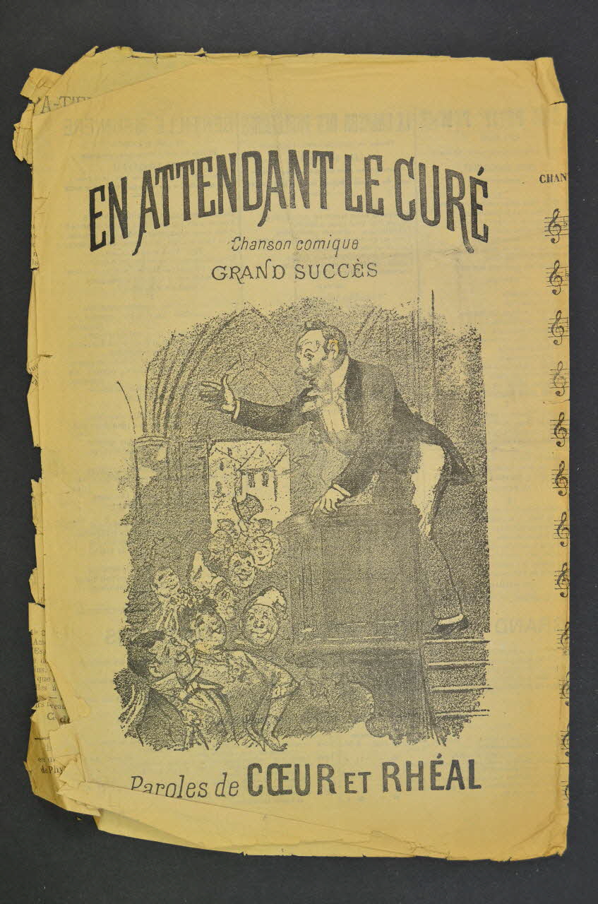 chanson petit format 1965.151.74 Photo Mucem
