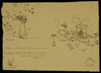 partie d'un ensemble de dessins Sylvia Loyal 1968.102.2100.11  Photo Mucem