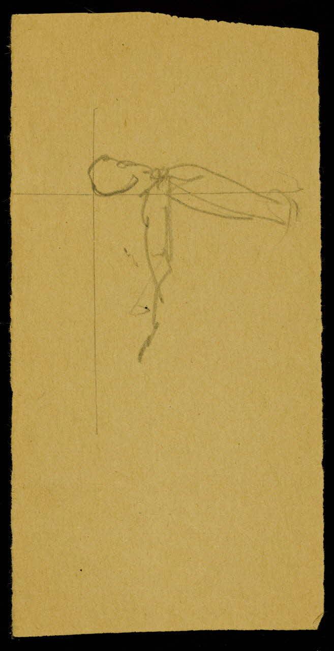 partie d'un ensemble de dessins Silhouette 1968.102.2106.4 Photo Mucem