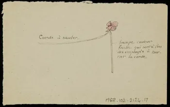 partie d'un ensemble de dessins Les Maïss. 1968.102.2124.17 Photo Mucem