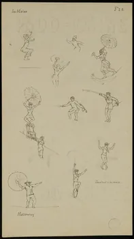 partie d'un ensemble de dessins Les Maïss  Holloway 1968.102.2125.15 Photo Mucem