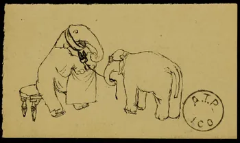 partie d'un ensemble de dessins Mann 1968.102.2139.2 Photo Mucem