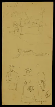 partie d'un ensemble de dessins Lyons 1968.102.2143.6 Photo Mucem
