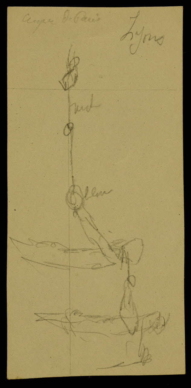 partie d'un ensemble de dessins Cirque de Paris  Lyons 1968.102.2144.6 Photo Mucem