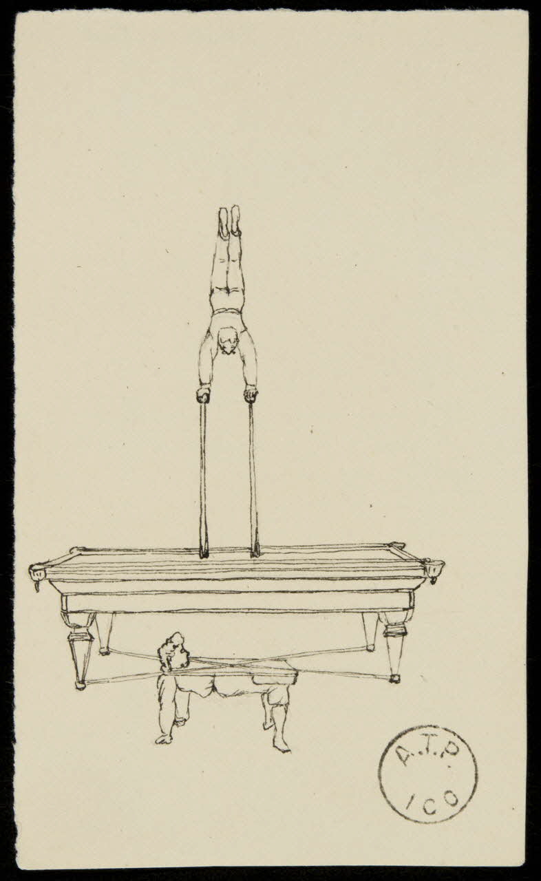 partie d'un ensemble de dessins Marstro et Greta 1968.102.2169.6 Photo Mucem