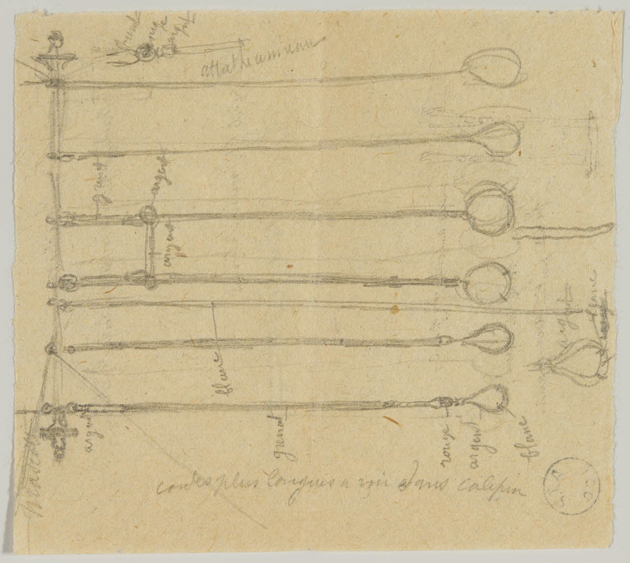 partie d'un ensemble de dessins Les Mascotte 1968.102.2178.3 Photo Mucem