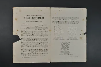 chanson petit format 1965.151.9 Photo Mucem