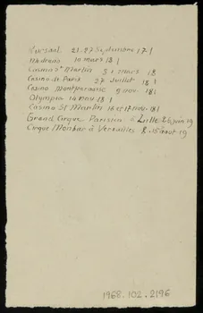partie d'un ensemble de dessins les Météhen 1968.102.2196 Photo Mucem