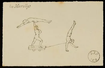 partie d'un ensemble de dessins Les Morellys 1968.102.2226.1 Photo Mucem