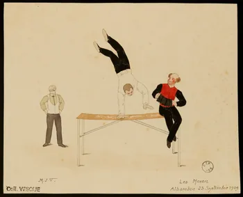 partie d'un ensemble de dessins Les Moxon 1968.102.2235 Photo Mucem