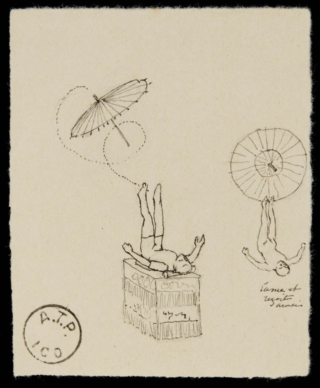 partie d'un ensemble de dessins Nambas 1968.102.2245.2 Photo Mucem