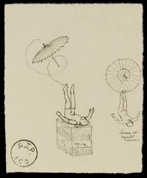 partie d'un ensemble de dessins Nambas 1968.102.2245.2 Photo Mucem